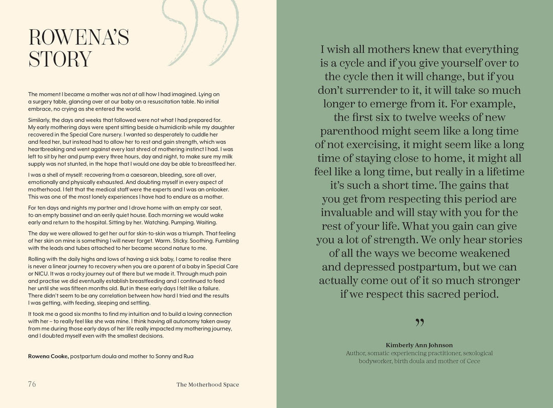 The Motherhood Space: A Companion Through the Beautiful Chaos of Life as a Modern Mother