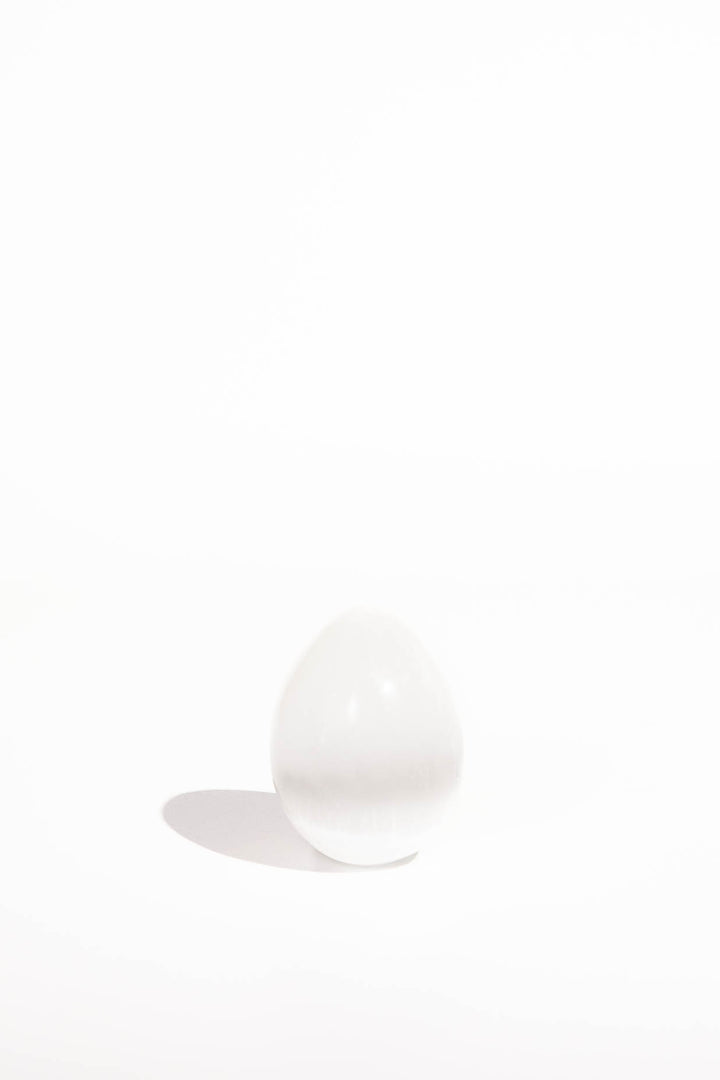 Selenite Crystal Egg