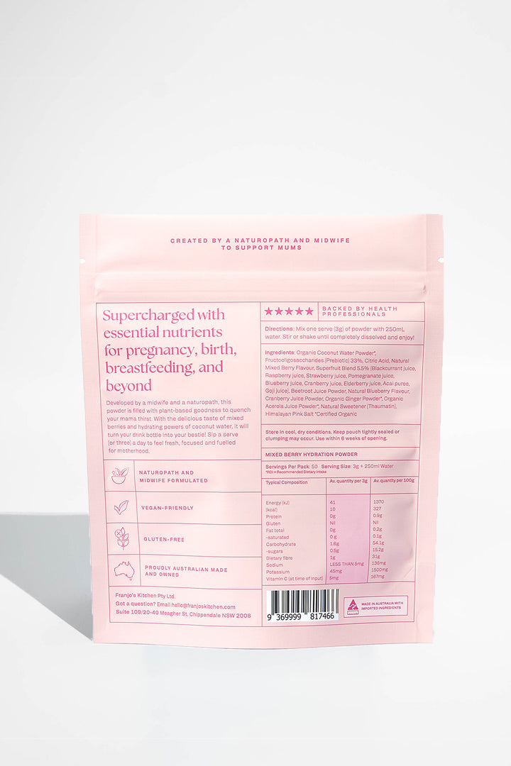 Motherhood Hydration Powder - Mixed Berry