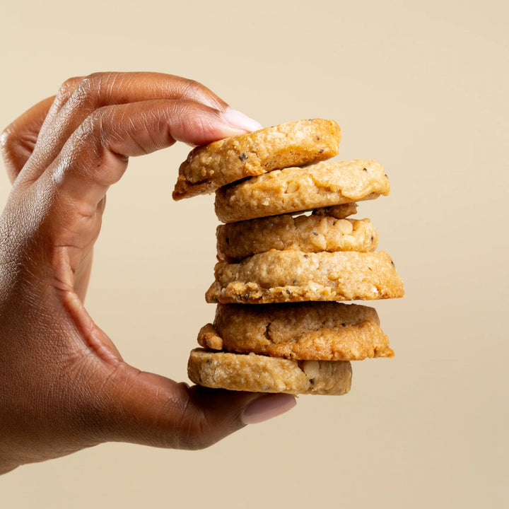 Raspberry &amp; White Choc Mama Biscuits
