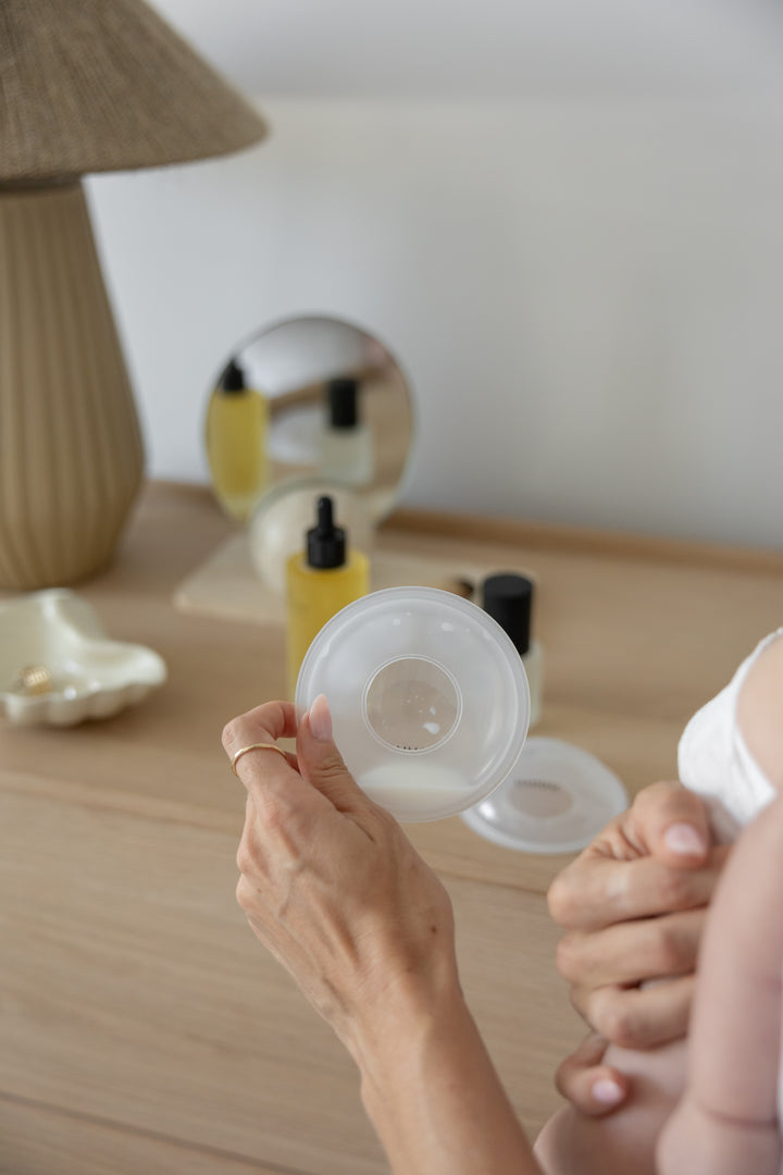 Dual Purpose Breast Milk Collectors - Bosom Ritual Shells